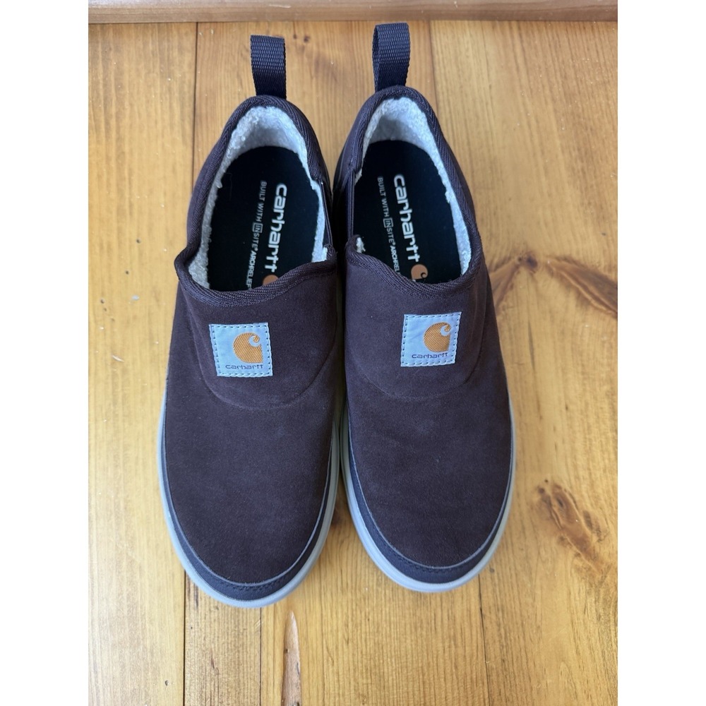 Carhartt Women's Detroit Lined Slip On Shoe Plum FC3037-W Sz 8 - Picture 7 of 12